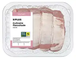 PLUS PLUS Culinaire filetrollade naturel aanbieding