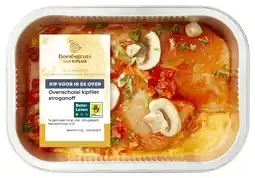PLUS PLUS Boerentrots Ovenschotel Kipfilet stroganoff aanbieding