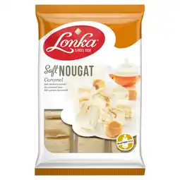 PLUS Lonka Soft nougat caramel aanbieding