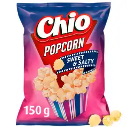 PLUS Chio Popcorn Zoet & Zout aanbieding