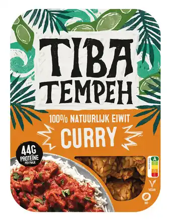PLUS Tiba Tempeh Tempeh Curry aanbieding