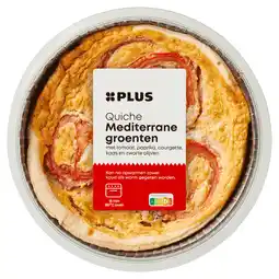 PLUS PLUS Quiche Mediterrane groenten aanbieding