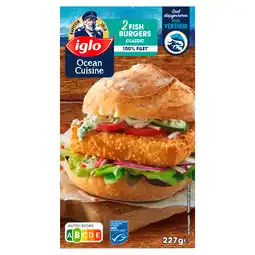 PLUS Iglo Kapiteins Klassiekers Fish Burgers aanbieding