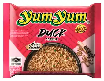 PLUS Yum Yum Noodlesoep Peking eend aanbieding