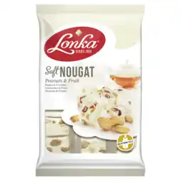 PLUS Lonka Soft nougat pinda vrucht aanbieding
