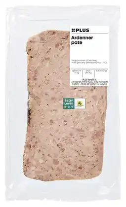 PLUS PLUS Ardennerpaté aanbieding