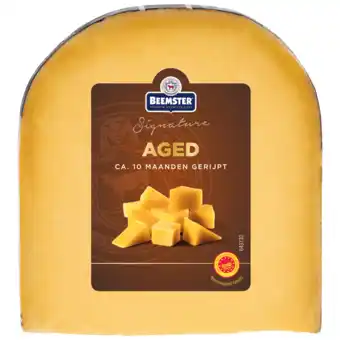 PLUS Beemster Signature Aged 48+ borrelstukje aanbieding