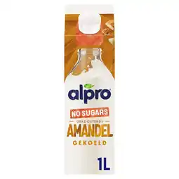 PLUS Alpro Amandeldrink Zonder Suikers Gekoeld aanbieding