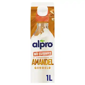PLUS Alpro Amandeldrink Zonder Suikers Gekoeld aanbieding