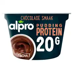 PLUS Alpro Plantaardige protein pudding chocolate aanbieding