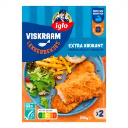 PLUS Iglo Kapitein Klassiekers Lekkerbekjes aanbieding