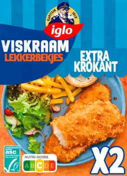 PLUS Iglo Kapitein Klassiekers Lekkerbekjes aanbieding