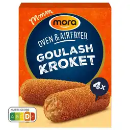 PLUS Mora Oven & Airfryer Goulash Kroketten aanbieding
