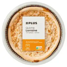 PLUS PLUS Quiche Lorraine aanbieding