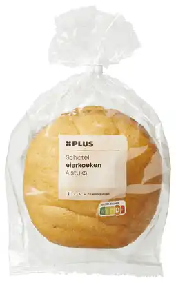 PLUS PLUS Schotel eierkoeken aanbieding