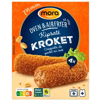 PLUS Mora Kroket saté 4st aanbieding