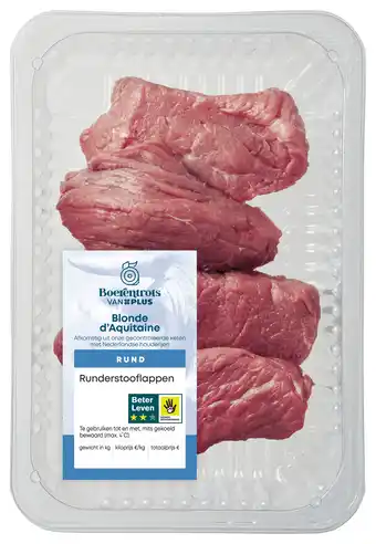 PLUS PLUS Boerentrots Runderstooflappen aanbieding