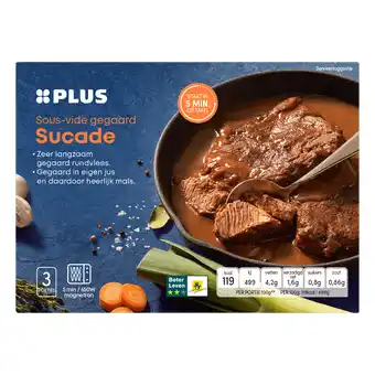 PLUS PLUS Sous-vide Sukade aanbieding