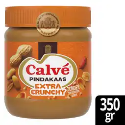 PLUS Calvé Pindakaas Extra crunchy aanbieding