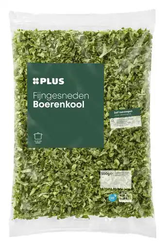 PLUS PLUS Boerenkool fijngesneden aanbieding