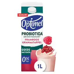 PLUS Optimel Probiotica drinkyoghurt Framboos aanbieding