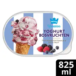 PLUS Hertog IJssalon yoghurt bosvruchten aanbieding