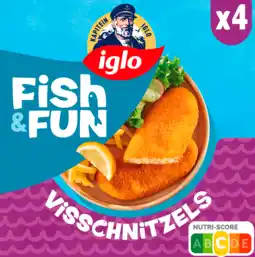 PLUS Iglo Kapitein Klassiekers Visschnitzel aanbieding