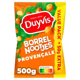 PLUS Duyvis Borrelnootjes Provençale aanbieding