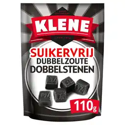 PLUS Klene Suikervrij Dubbelzoute dobbelstenen aanbieding