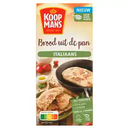 PLUS Koopmans Brood uit de pan Italiaans bakmix aanbieding