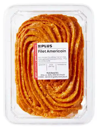 PLUS PLUS Filet americain VDV aanbieding