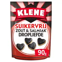 PLUS Klene Suikervrij dropliefde aanbieding