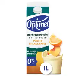 PLUS Optimel Probiotica drinkyoghurt Perzik Sinas aanbieding