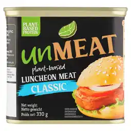 PLUS Un Meat Plant based lunchmeat classic aanbieding