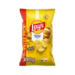 PLUS Lays Chips Patatje Joppie aanbieding