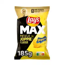 PLUS Lays Max Patatje Joppie aanbieding