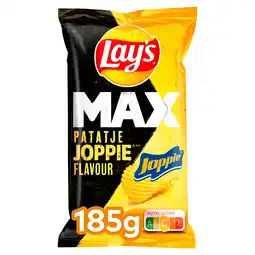 PLUS Lays Max Patatje Joppie aanbieding