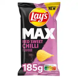 PLUS Lays Max red sweet chili aanbieding