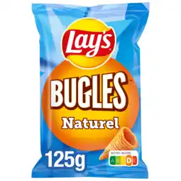 PLUS Lays Bugles chips naturel aanbieding