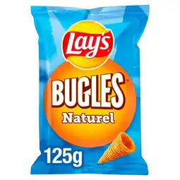 PLUS Lays Bugles chips naturel aanbieding