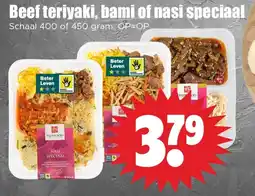 Dirk Beef teriyaki bami of nasi speciaal aanbieding