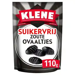 PLUS Klene Suikervrij zoute ovaaltjes aanbieding