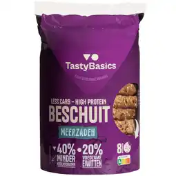 PLUS TastyBasics Beschuit meerzaden aanbieding