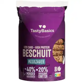 PLUS TastyBasics Beschuit meerzaden aanbieding