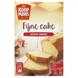 PLUS Koopmans Fijne cake bakmix aanbieding