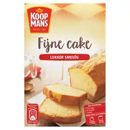 PLUS Koopmans Fijne cake bakmix aanbieding