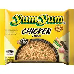 PLUS Yum Yum Instant noedels kipsmaak 5 st aanbieding