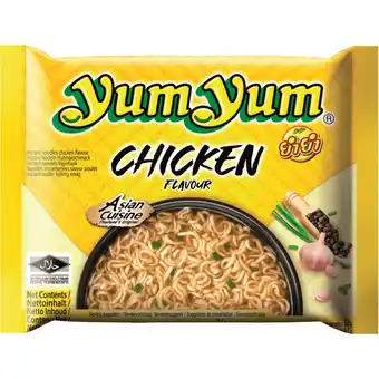 PLUS Yum Yum Instant noedels kipsmaak 5 st aanbieding