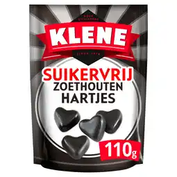 PLUS Klene Suikervrij zoethouten hartjes aanbieding