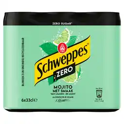 PLUS Schweppes Mojito zero aanbieding